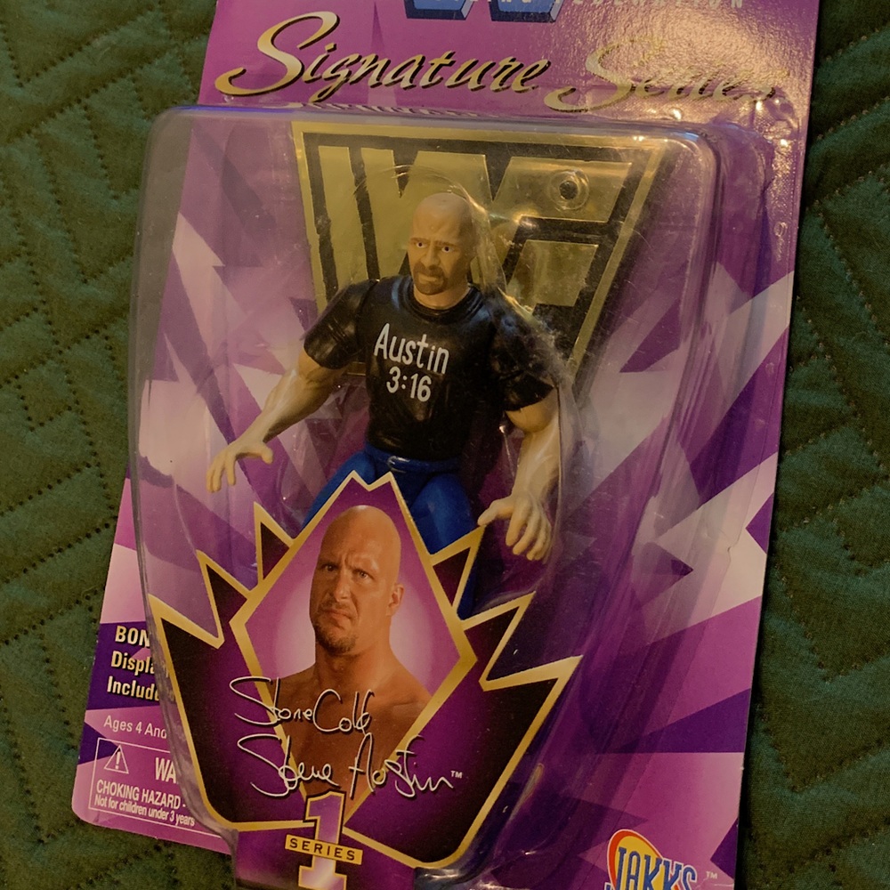 Stone Cold Steve Austin Toy - 3:16 WWF - Figure - 90s